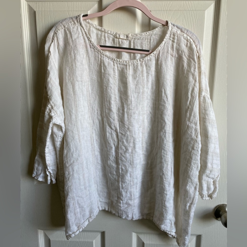 CP Shades Linen Top - Picture 1 of 8